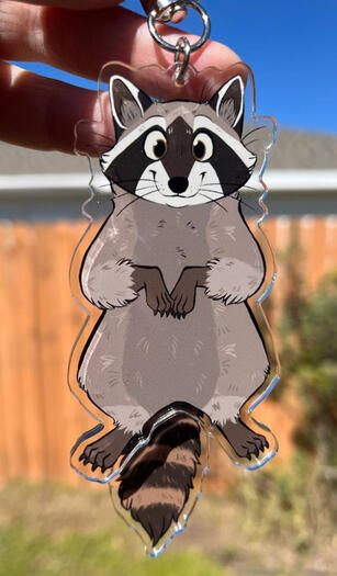 Raccoon Charm