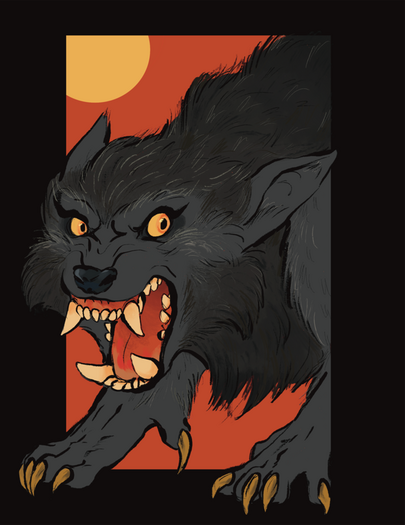 Kessler Wolf Print